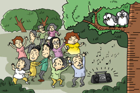 广场舞24步基本步法_广场舞扰民原因_广场舞公共空间不足