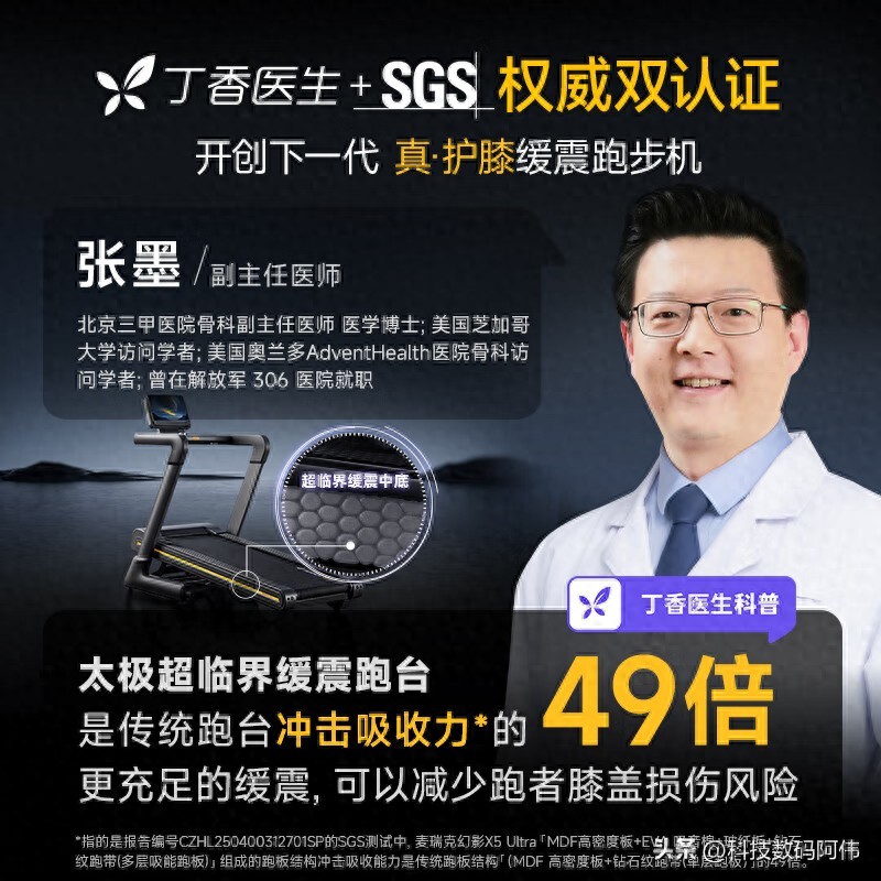 家庭用跑步机什么牌子好_跑步机选购指南_SGS认证护膝黑科技
