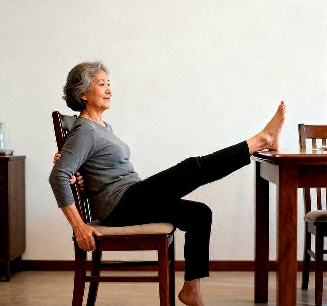 开yun体育官网入口登录app 中老年练腿别瞎使劲！3个居家无器械动作，不费膝盖还强肌肉