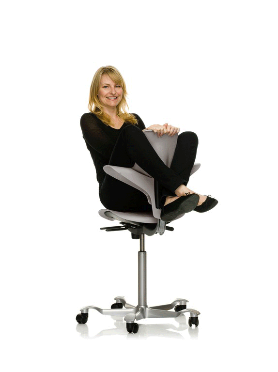 髋关节训练椅_HÅG Capisco Puls 骑马椅_挪威进口人体工学椅