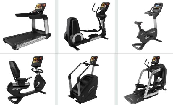 健身房器械种类_有氧训练器械介绍_综合训练器 胸肌