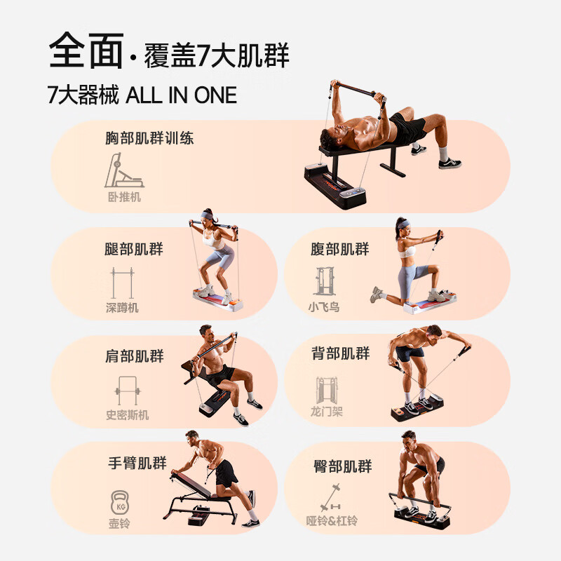 开yunapp体育官网入口下载手机版 2024年最建议买的十个综合训练器品牌热销款排行榜